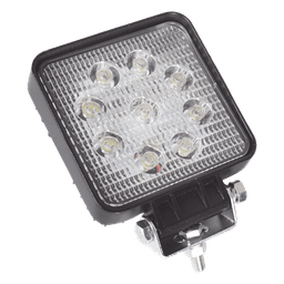 Luz de Trabajo LED / 2300 Lúmenes / 27 Watts / IP67 / 10-30 Vcc / 4.3 Pulgadas / 5 Patrones de Destello
