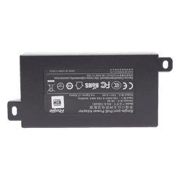 Inyector PoE / 802.3at 30 W / Gigabit / 2 Puertos LAN / Entrada 100-240 V CA / IEC C5