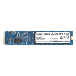 SSD NVMe M.2 SNV3410/3510 | SSD 800GB | Alto Rendimiento 400000 IOPS Lectura | 70000 IOPS Escritura | Resistencia 1022 TBW | Protección de Datos Integral | Análisis de Vida Útil | Diseñada para Sistemas Synology.