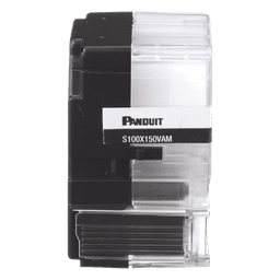 Casete de 200 Etiquetas Autolaminadas de 25.4 x 38.1 mm (1 x 1.5 Pulgadas), para Cables de 3.1 a 7 mm (0.12 a 0.28 Pulgadas) de Diámetro, Área de Impresión Color Blanco