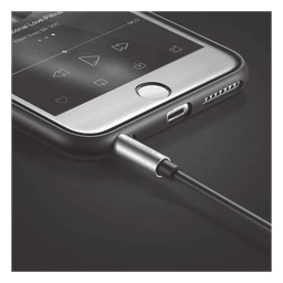 Divisor de Audio / 3.5mm Macho a 2x 3.5mm Hembra / 25 cm (0.82 pies) / TPE / Negro