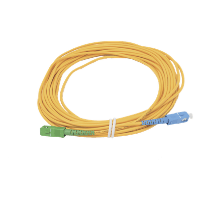 Jumper de Fibra Óptica / Monomodo G.657A2 / SC/UPC-SC/APC / Simplex / 10 m (32.81 ft) / Forro 3 mm