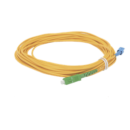 Jumper de Fibra Óptica / Monomodo G.657A2 / SC/UPC-SC/APC / Simplex / 10 m (32.81 ft) / Forro 3 mm