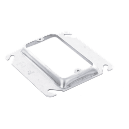 Sobretapa Cuadrada / Acero Galvanizado Troquelado / 4 x 4 in / Capacidad 5.5 Unidades / UL Listed