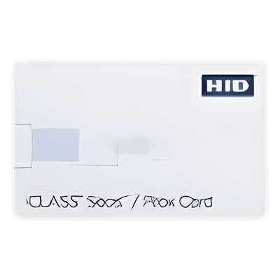 Tarjeta inteligente / iCLASS SEOS + PROX / 8KB / 5.4 x 8.57 cm / No clonable / Pedido mínimo 100 pzas