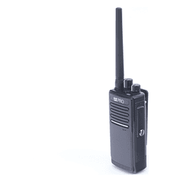 Radio Portátil UHF 400-512 MHz, Digital DMR y Analógico, 5 W, Incluye antena, batería, cargador y clip,  16 canales preconfigurados