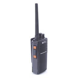 Radio Portátil UHF 400-512 MHz, Digital DMR y Analógico, 5 W, Incluye antena, batería, cargador y clip,  16 canales preconfigurados