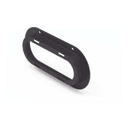 Brida de Policarbonato / Accesorio para Plafón ED3040-ED3060 / Resistente a Impactos / Color Negro UV