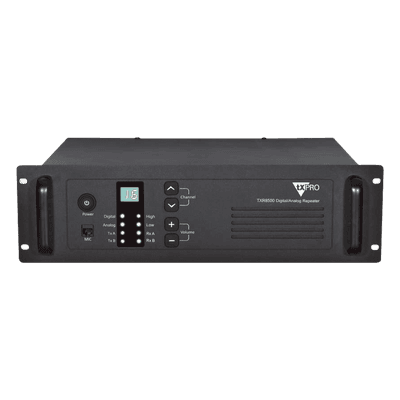 Repetidor UHF / 400-450 MHz / 40W / Protocolo DMR / Montaje en Rack