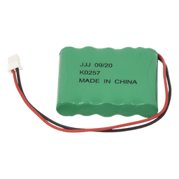 Batería de Respaldo NiMH / 6V / 700 mAh / Conector 2 Pines / Hasta 6 Horas de Autonomía