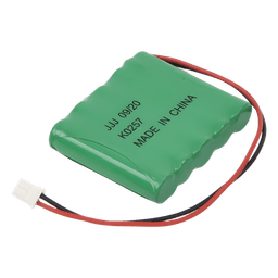 Batería de Respaldo NiMH / 6V / 700 mAh / Conector 2 Pines / Hasta 6 Horas de Autonomía