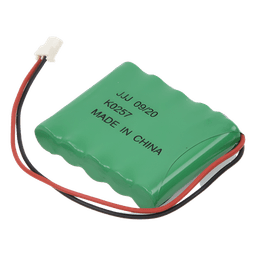 Batería de Respaldo NiMH / 6V / 700 mAh / Conector 2 Pines / Hasta 6 Horas de Autonomía