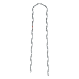 Remate Preformado para Fibra Óptica Figura 8, Span 100 m, para mensajero de acero con diámetro Φ 3.6  mm