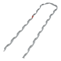 Remate Preformado para Fibra Óptica Figura 8, Span 100 m, para mensajero de acero con diámetro Φ 3.6  mm