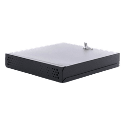 Gabinete de Seguridad para DVR/NVR / Acero Calibre 20 / Ancho 396 mm / Compatible con Rack 19' / Ventilación Lateral