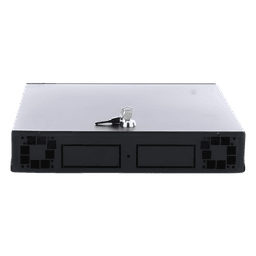 Gabinete de Seguridad para DVR/NVR / Acero Calibre 20 / Ancho 396 mm / Compatible con Rack 19' / Ventilación Lateral