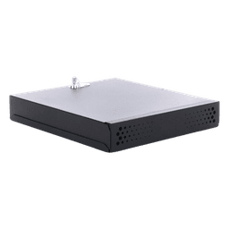 Gabinete de Seguridad para DVR/NVR / Acero Calibre 20 / Ancho 396 mm / Compatible con Rack 19' / Ventilación Lateral