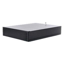 Gabinete Metálico para DVR/NVR. Tamaño Max. de DVR/NVR: 445 x 88 x 400mm (An.xAl.xProf.). Compatible con Fuente SLIM.