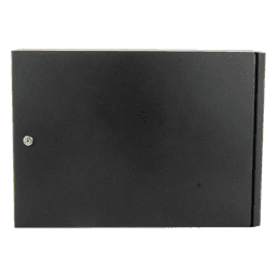 Gabinete Metálico para DVR/NVR / Acero Calibre 20 / 525x180x677 mm / Chapa con Llave / Compatible Ventilador 120 mm / Fijación Mesa o Escritorio