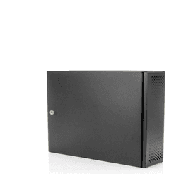 Gabinete Metálico para DVR/NVR / Acero Calibre 20 / 525x180x677 mm / Chapa con Llave / Compatible Ventilador 120 mm / Fijación Mesa o Escritorio