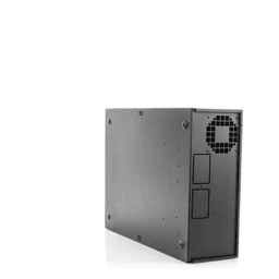 Gabinete Metálico para DVR/NVR / Acero Calibre 20 / 525x180x677 mm / Chapa con Llave / Compatible Ventilador 120 mm / Fijación Mesa o Escritorio