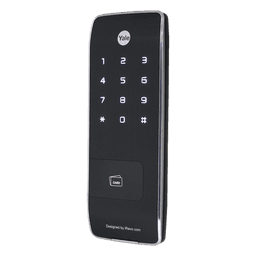 Cerrojo Slim / 11 mm / 40 Usuarios / Código PIN / Alarma / Cierre Automático / 4 Pilas AA / Puerto 9V / RF Opcional