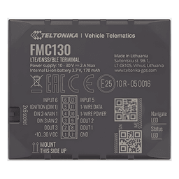 Profesional Rastreador Vehicular (GPS) 4G LTE CAT 1 y 2G / Identificación de Conductores / Bloqueo Remoto / Detección de Jammer / Sensores Bluetooth / Múltiples I/O