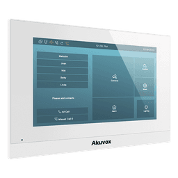 Monitor IP Touch / Pantalla 7" Capacitiva / SIP / PoE / Wi-Fi 2.4 GHz / RAM 1 GB / ROM 8 GB / 0.23 m (0.75 ft) Perfil