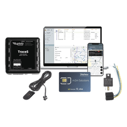 Kit de Localizador Vehicular 2G y 4G/ Rastreo / Conducción eficiente / Deteccion de Jammer / Registro de conductores / Relay + Botón de pánico + EPCOMGPSMENSUAL + SIM30M2M + datos por 1 mes