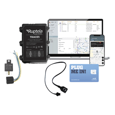 KIT Localizador Vehicular 2G y 4G IP67 / Rastreo / Conducción eficiente / Deteccion de Jammer / Ideal para motocicletas / Apagado remoto / Incluye SIM500MB2Y / 1 AÑO DE EPCOMGPS