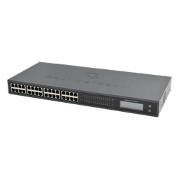 Adaptador VoIP GrandStream de 32 FXS 2 puertos telco 50 pins p/montaje en rack