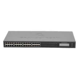 Adaptador VoIP GrandStream de 32 FXS 2 puertos telco 50 pins p/montaje en rack