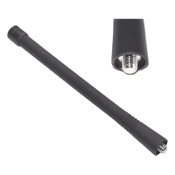 Antena Helicoidal VHF / 136-174 MHz / 50 Ohmios / Omnidireccional / Conector Rosca Monopolo / 170 mm (6.7 in)