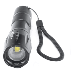 Linterna LED de Aluminio, 600 Lúmenes, IPX4, Resistente al Agua
