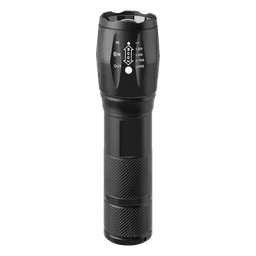 Linterna LED de Aluminio, 600 Lúmenes, IPX4, Resistente al Agua