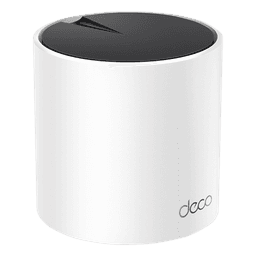 Router Inalámbrico MESH Interior para Hogar / Doble Banda Wi-Fi 6 AX3000 Mbps / 3 Puerto Gigabit WAN/LAN / 2 Antenas Internas / Administración Mediante la App Deco (iOS, Android) / Protección HomeShield