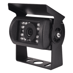 Sistema de Cámara de Reversa Alámbrico / Monitor LCD 7 Pulgadas Full HD / Cámara IR CMOS 18 LEDs / Ángulo de Visión 120° / IP69K / 12/24 VCC / Cable 20 m (65.6 ft)
