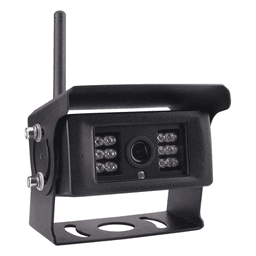 Sistema de Cámara de Reversa Inalámbrico / Monitor Táctil 7" / Resolución 800x480 / Visión Nocturna 20 m (65.6 ft) / Alcance 200 m (656 ft) / IP67