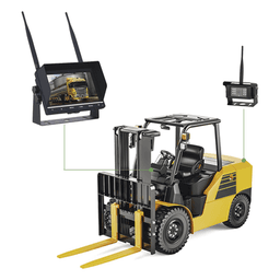 Sistema de Cámara de Reversa Inalámbrico / Monitor Táctil 7" / Resolución 800x480 / Visión Nocturna 20 m (65.6 ft) / Alcance 200 m (656 ft) / IP67