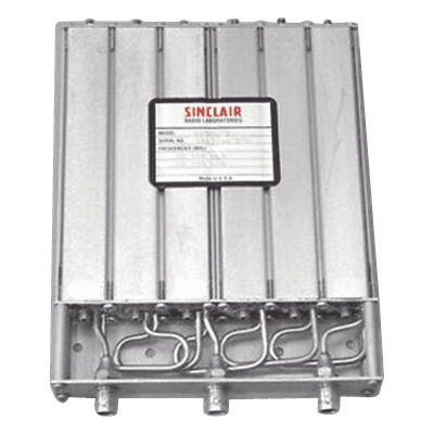 Duplexer Móvil / 440-480 MHz / 6 Cavidades / 75 dB Aislamiento / 50 W / BNC Hembra