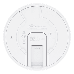 Cámara IP Domo UniFi Protect 4 mpx, techo o pared,  para semi-exterior con protección IPX4 y antivandálica