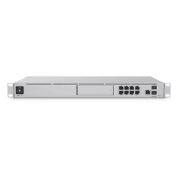 UniFi OS Console: Dream Machine Special Edition, 8 puertos LAN RJ45 con POE, 1 LAN SFP+, 1 WAN 2.5G RJ45  y 1 WAN SFP+, 128 GB de memoria interna. Todas las aplicaciones UniFi integradas