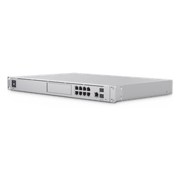 UniFi OS Console: Dream Machine Special Edition, 8 puertos LAN RJ45 con POE, 1 LAN SFP+, 1 WAN 2.5G RJ45  y 1 WAN SFP+, 128 GB de memoria interna. Todas las aplicaciones UniFi integradas