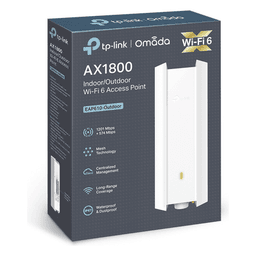 Punto de Acceso Wi-Fi 6 / AX1800 / Doble Banda / IP67 / PoE+ / Mesh / Largo Alcance