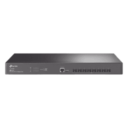 Switch Fibra Óptica L2+ / 8 Puertos SFP+ 10G / 160 Gbps / Sin Ventiladores / Montaje en Rack / Gestión Omada Centralizada