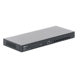 Switch Fibra Óptica L2+ / 8 Puertos SFP+ 10G / 160 Gbps / Sin Ventiladores / Montaje en Rack / Gestión Omada Centralizada