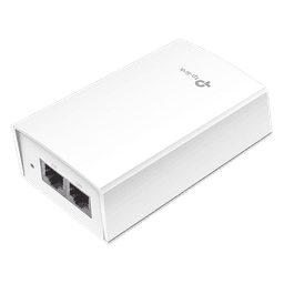 Inyector PoE Pasivo de 48V (24 Watts) / 2 puerto 10/100/1000 Mbps / Plug and Play / Montaje en Pared