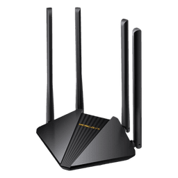 Router inalámbrico AC1200 / 2 Puertos LAN 10/100/1000 / 1 Puerto WAN 10/100/1000 /  Tecnología MU-MIMO y Beamforming /   4 Antenas de 5 dBi