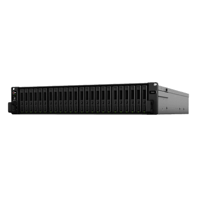 Servidor All-Flash Synology FlashStation FS6400 | 24 Bahías SAS-SATA | Dual Intel Xeon Silver 4110 | 32GB DDR4 ECC RDIMM | 10GbE | Escalable hasta 72 Unidades.