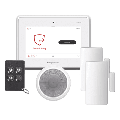 Panel de alarma all-in-one / touchscreen 7" / Wi-Fi Z-Wave Plus / Alexa integrada / takeover 5800-2GIG-DSC-ITI-Bosch / 4 particiones